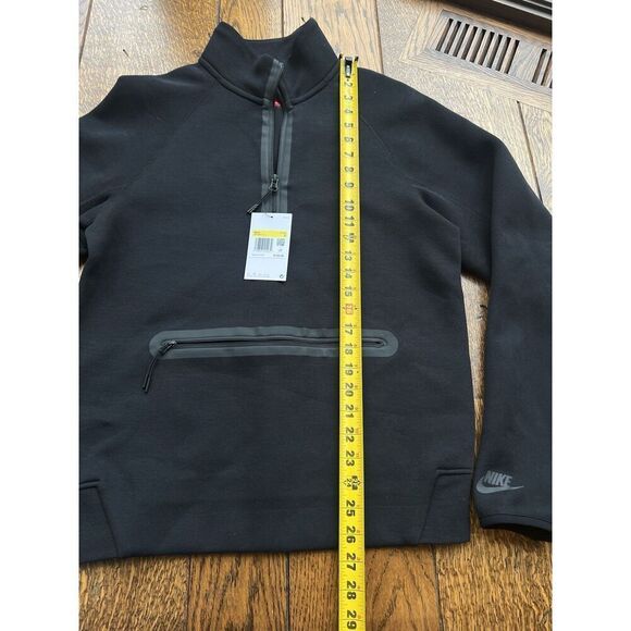 Nike Sportswear Tech Fleece Men's 1/2-Zip Sweatshirt Black NWT FB7998-010 Small - Picture 6 of 8